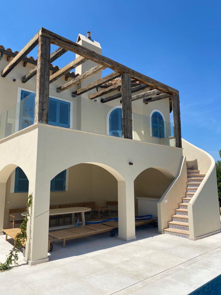 Fachada sistema SATE en vivienda Betlem - Palma de Mallorca